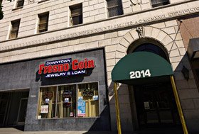 Downtown Fresno Coin on Tulare Street